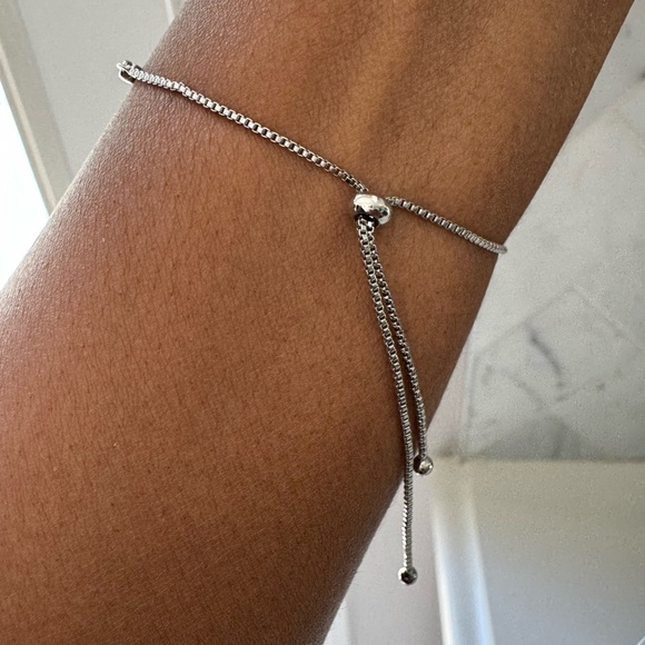 SWAROVSKI CRYSTAL BAR RHODIUM PLATED BRACELET - Picture 4 of 6